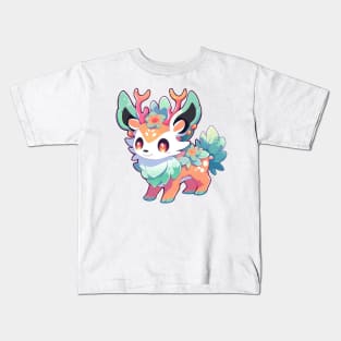 Cute Chibi Kirin Creature Kids T-Shirt